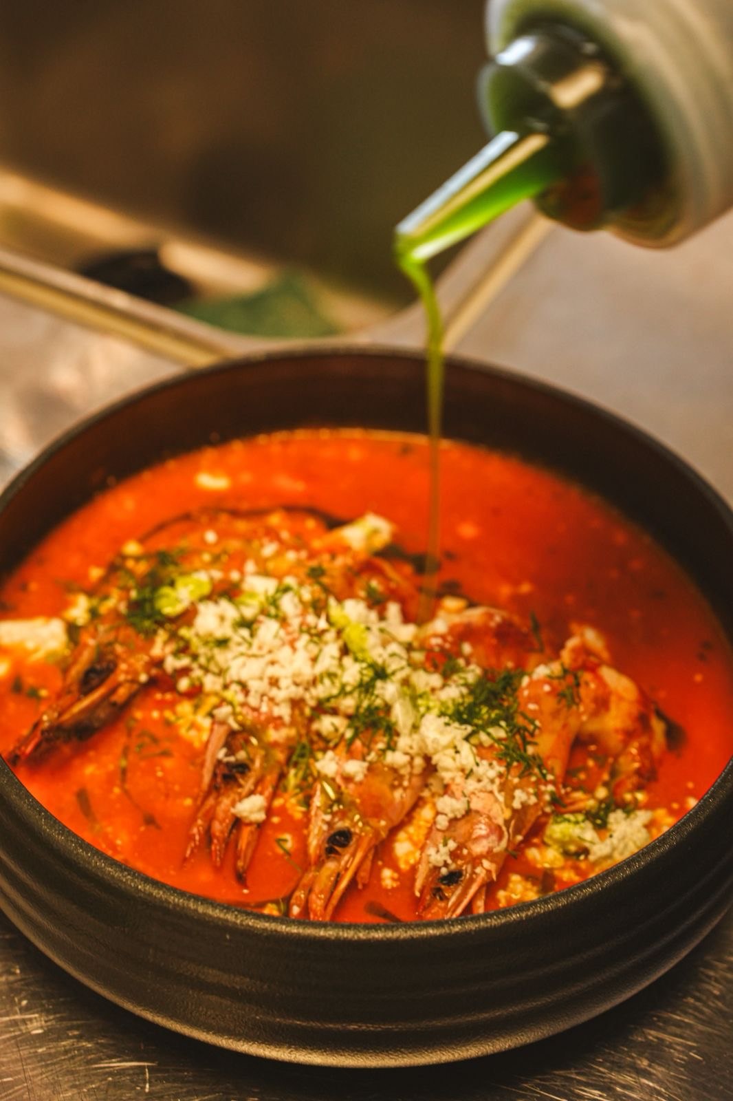 Prawn dish