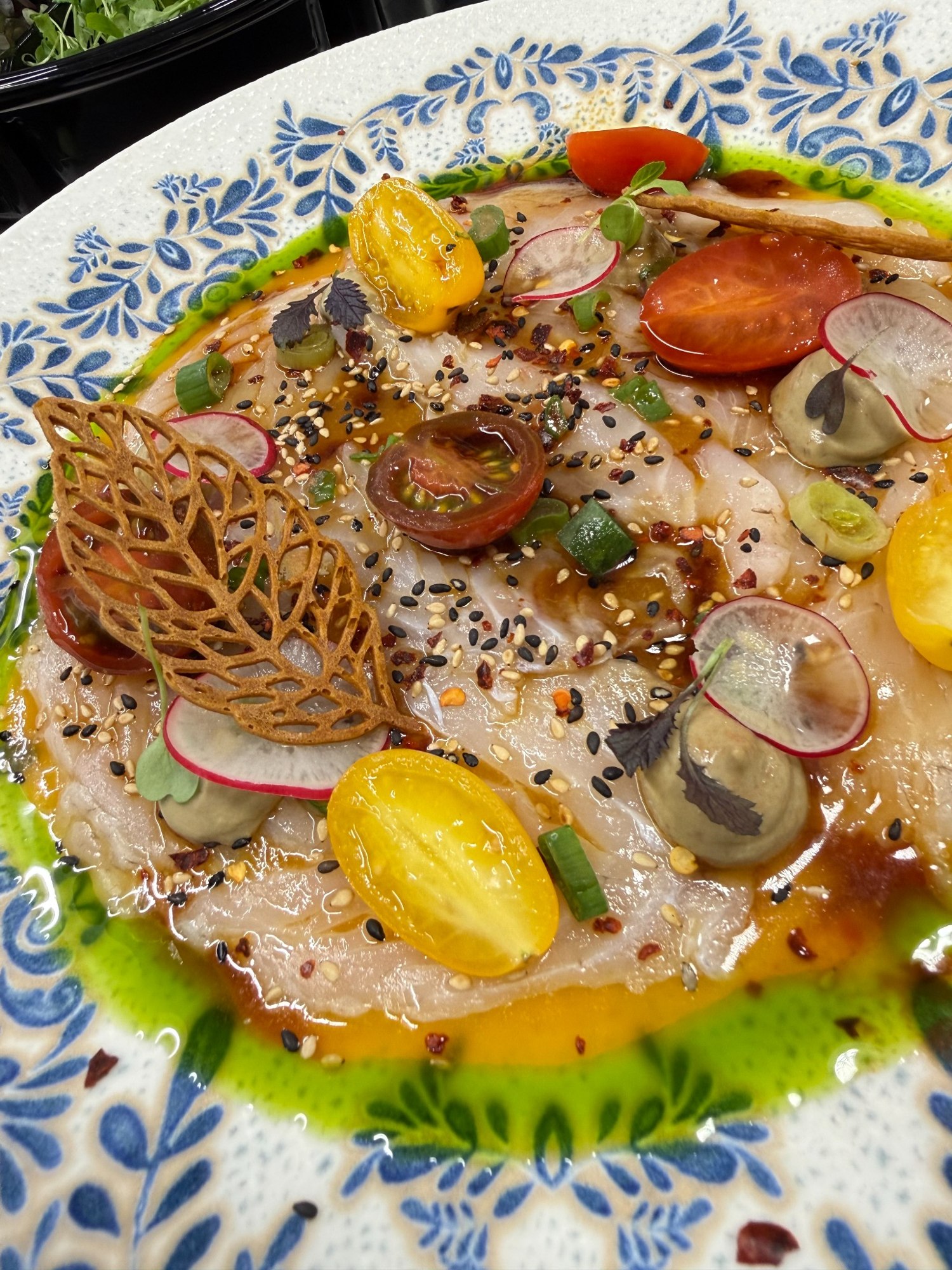 Carpaccio dish