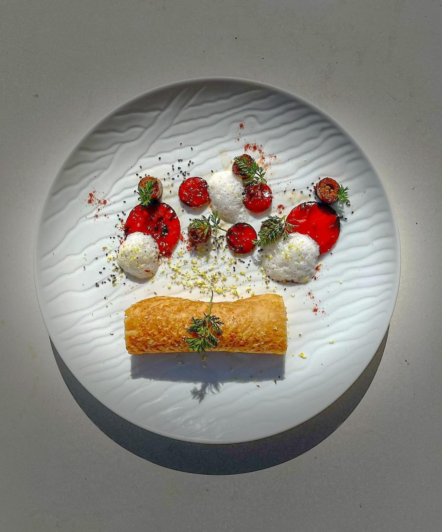 Fine dining dish